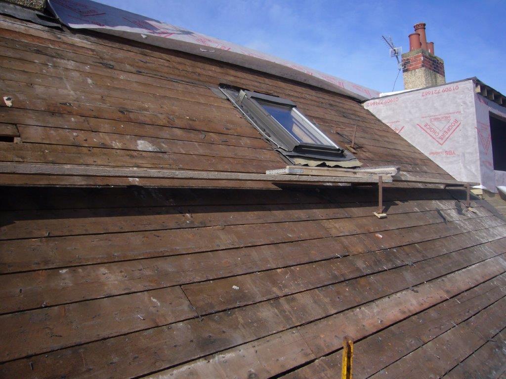 Stripped Roof